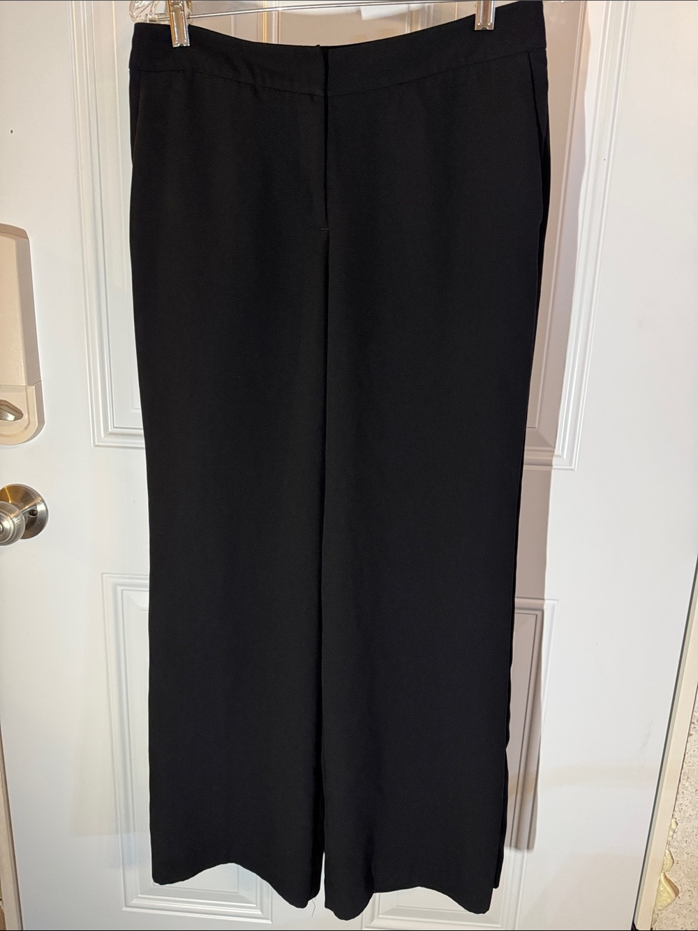 New York & Company Black Wide-Leg Dress Pants
